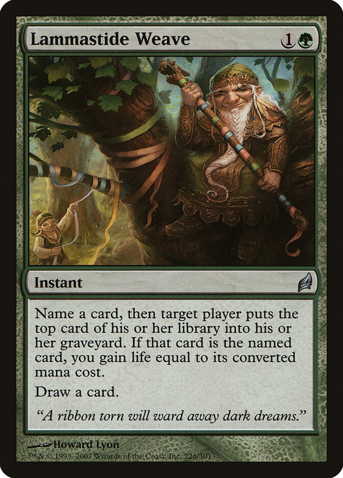 Trançado de Lammastide / Lammastide Weave - Magic: The Gathering - MoxLand