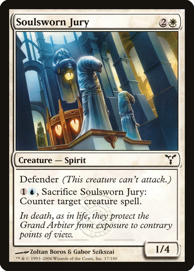 Júri Alma-Jurada / Soulsworn Jury - Magic: The Gathering - MoxLand