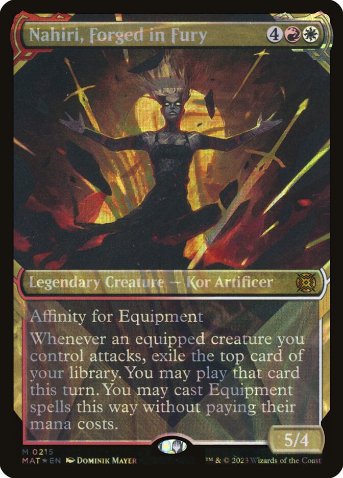 Nahiri, Forjada em Fúria / Nahiri, Forged in Fury - Magic: The Gathering - MoxLand