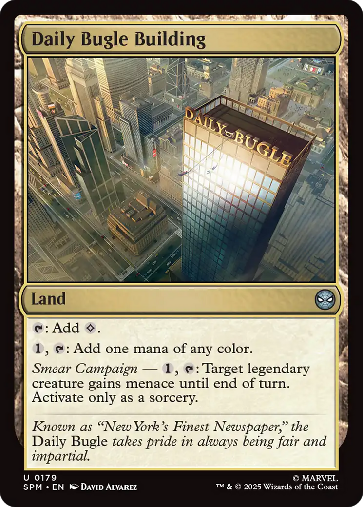 Daily Bugle Building - Magic: The Gathering - MoxLand