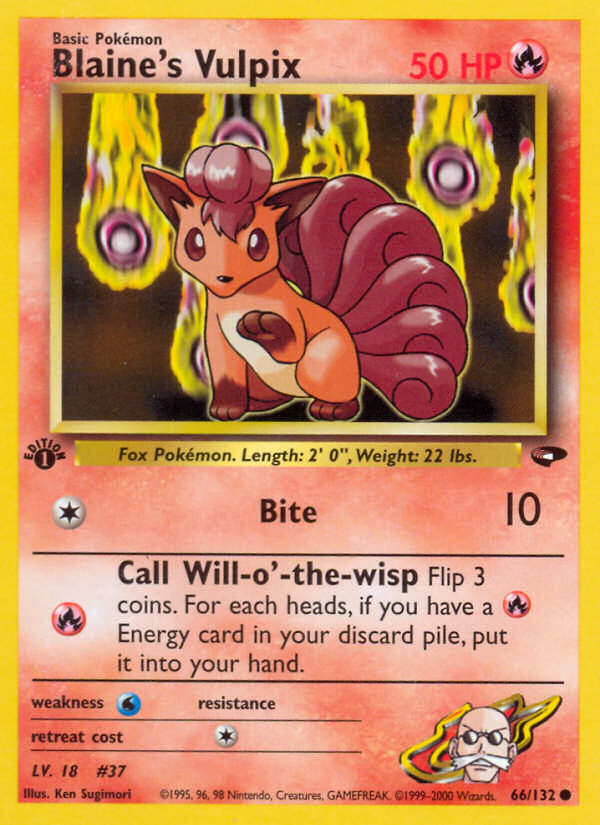 Blaine's Vulpix - MoxLand - MoxLand