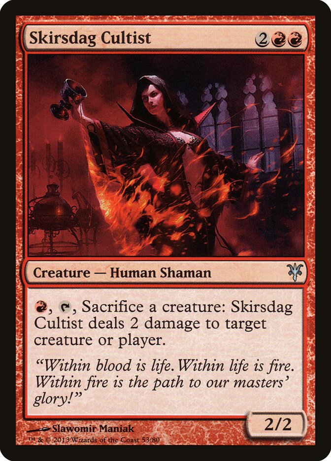 Cultista Skirsdag / Skirsdag Cultist - Magic: The Gathering - MoxLand
