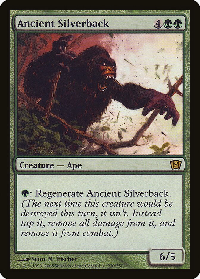 Gorila Ancião de Dorso Prateado / Ancient Silverback - Magic: The Gathering - MoxLand
