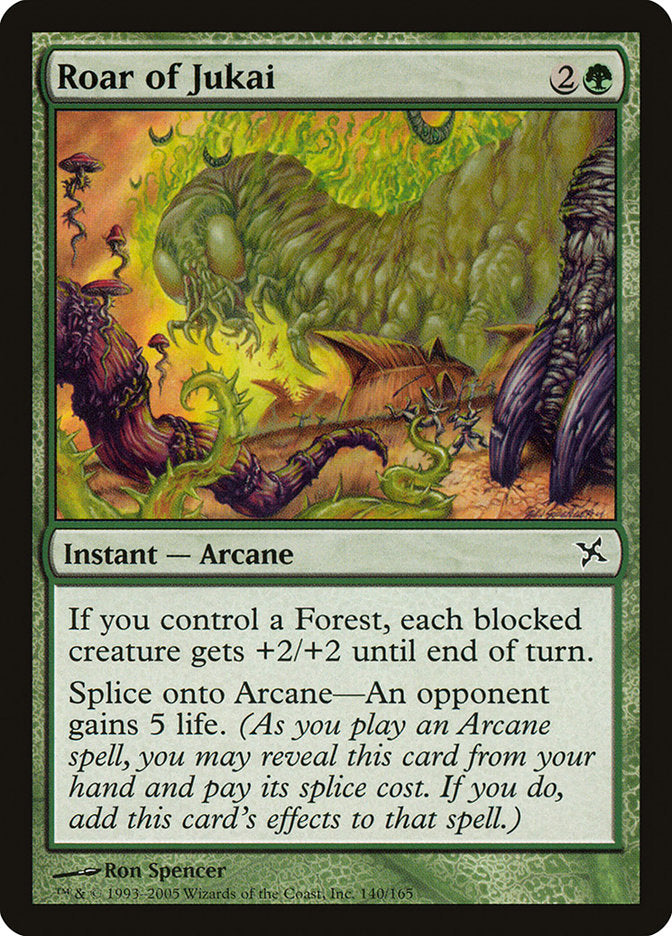 Rugido de Jukai / Roar of Jukai - Magic: The Gathering - MoxLand