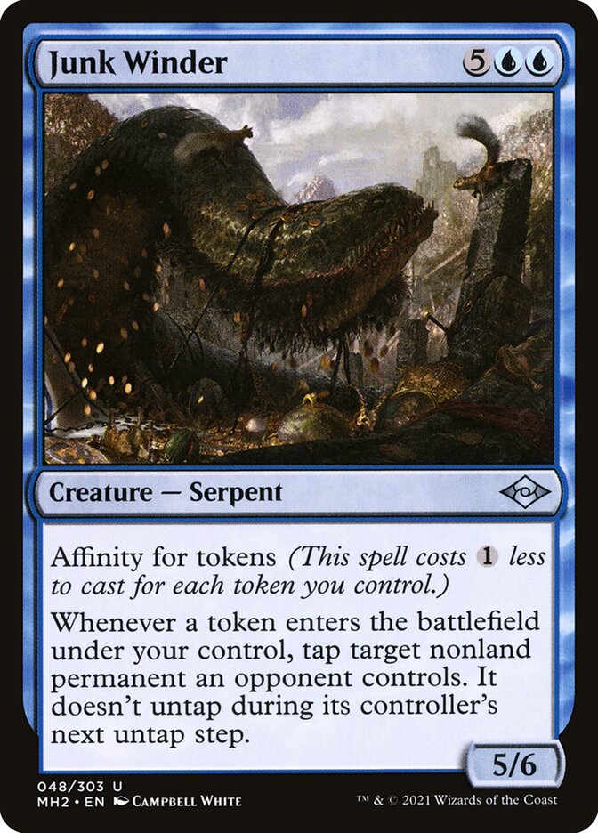 Serpenteadora do Lixo / Junk Winder - Magic: The Gathering - MoxLand