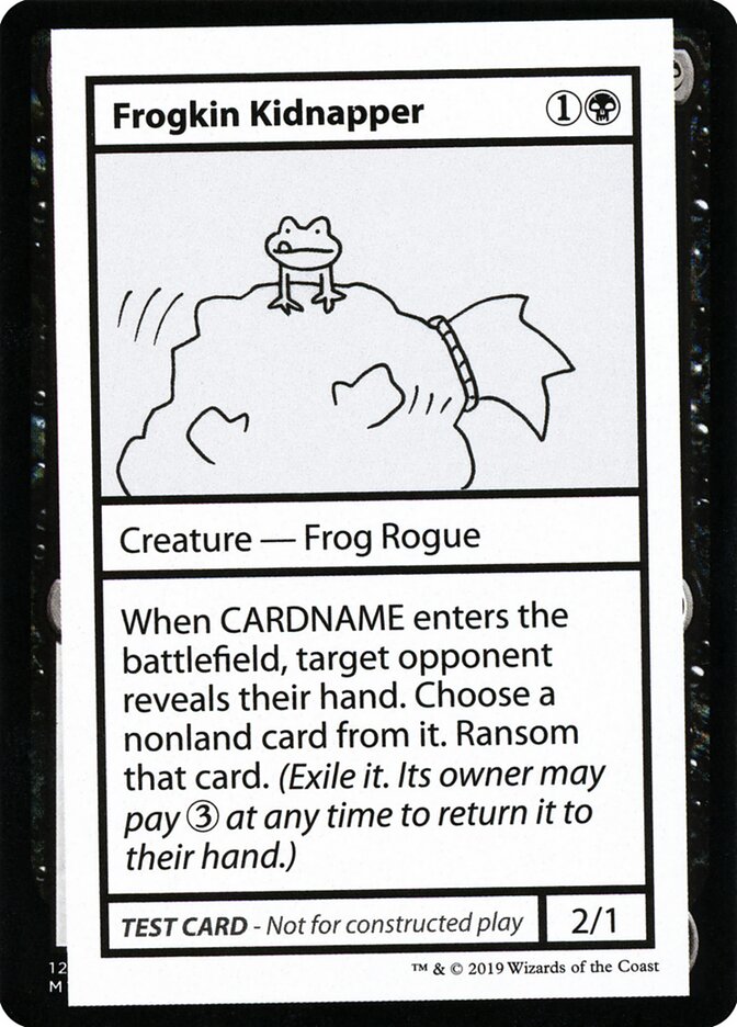 Frogkin Kidnapper - Magic: The Gathering - MoxLand