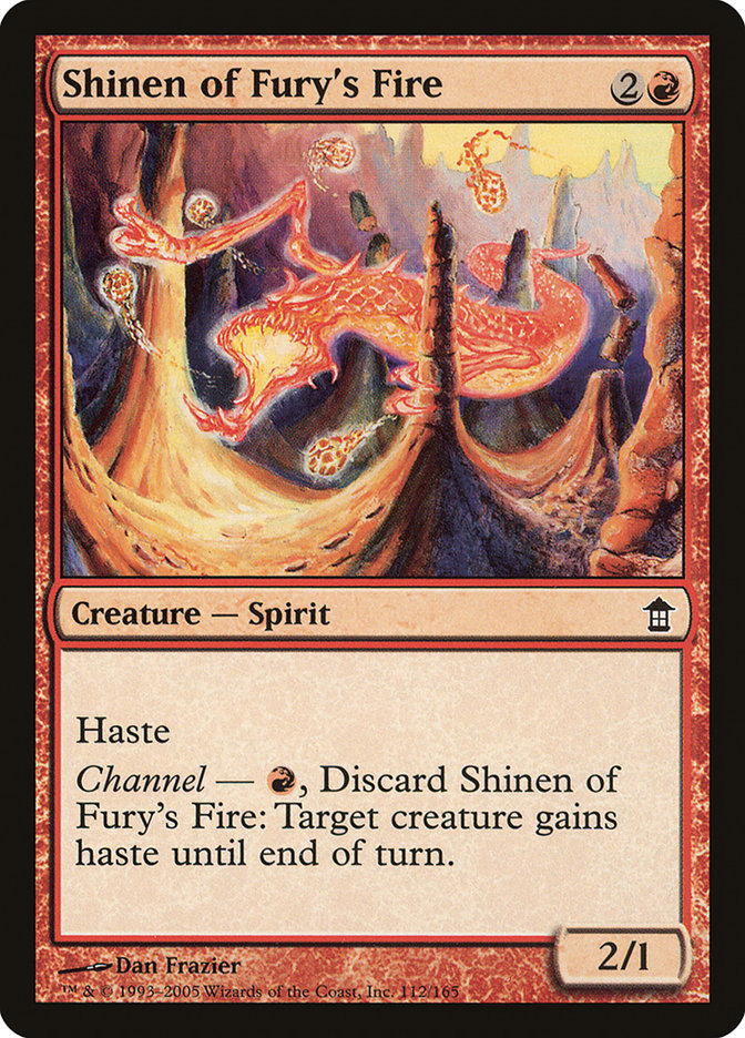 Shinen do Fogo da Fúria / Shinen of Fury's Fire - Magic: The Gathering - MoxLand