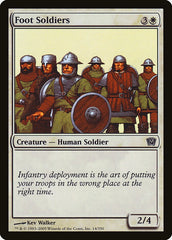 Soldados a Pé / Foot Soldiers - Magic: The Gathering - MoxLand