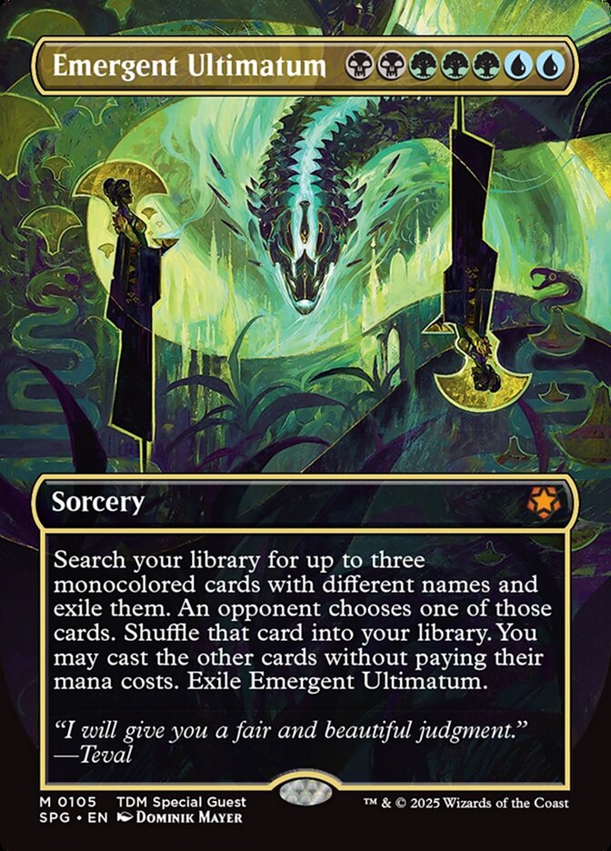 Ultimato Emergente / Emergent Ultimatum - Magic: The Gathering - MoxLand