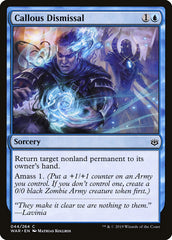 Demissão Impiedosa / Callous Dismissal - Magic: The Gathering - MoxLand
