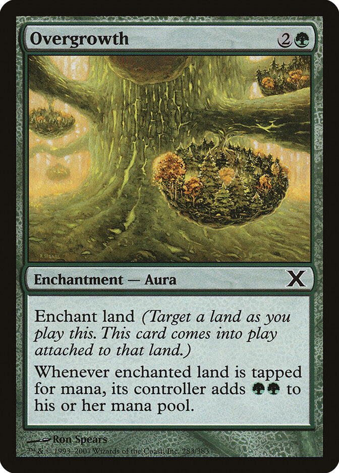 Vegetação Exuberante / Overgrowth - Magic: The Gathering - MoxLand