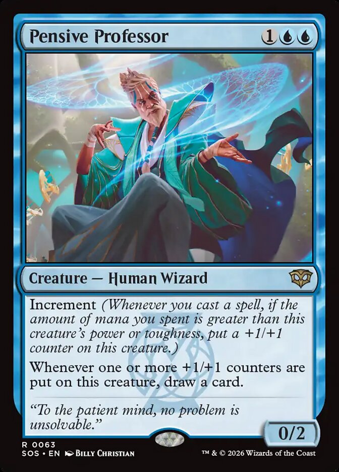 Pensive Professor - Magic: The Gathering - MoxLand