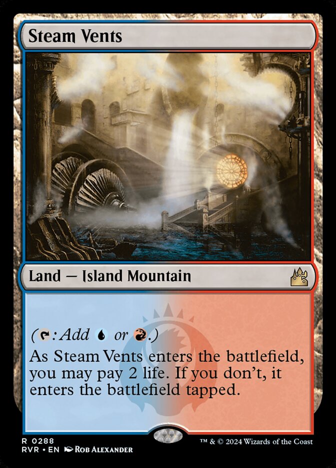 Bueiros de Vapor / Steam Vents - Magic: The Gathering - MoxLand
