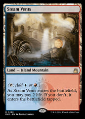 Bueiros de Vapor / Steam Vents - Magic: The Gathering - MoxLand