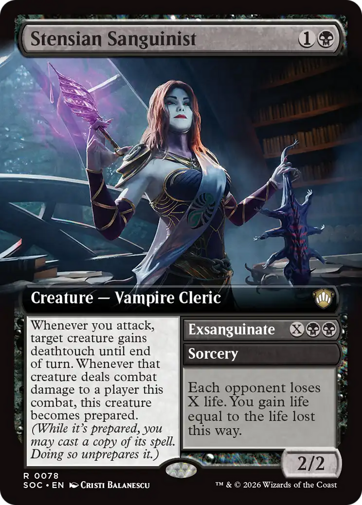 Stensian Sanguinist - Magic: The Gathering - MoxLand
