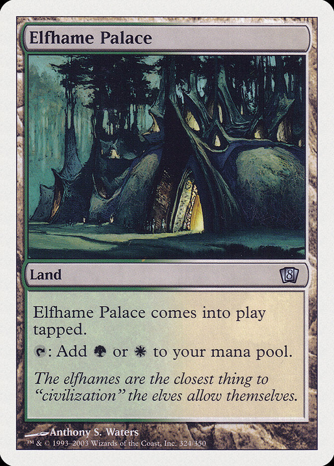 Palácio de Elfilar / Elfhame Palace - Magic: The Gathering - MoxLand