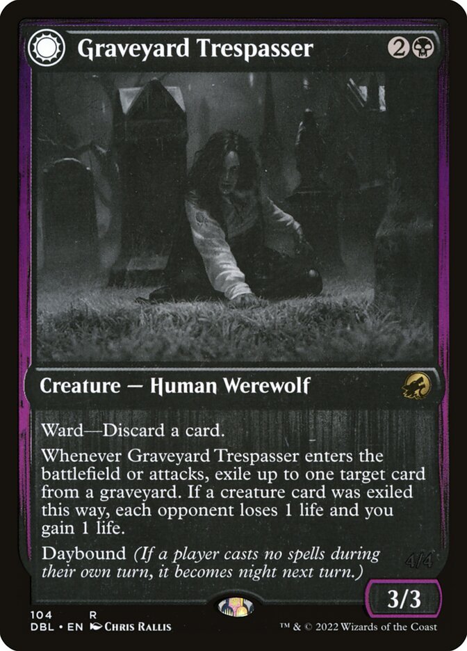 Invasora do Cemitério / Graveyard Trespasser - Magic: The Gathering - MoxLand