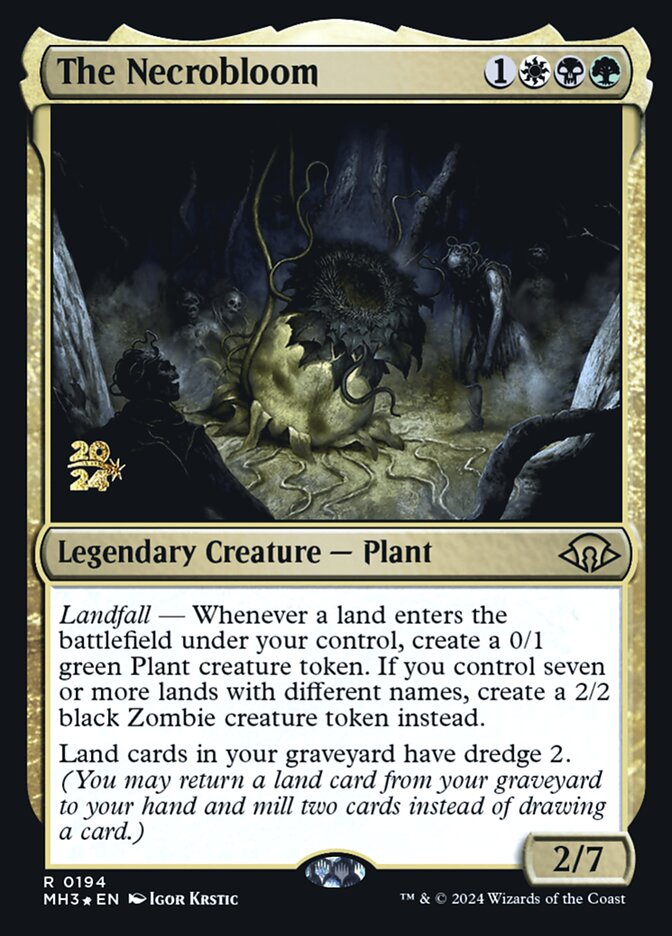 A Necroflor / The Necrobloom - Magic: The Gathering - MoxLand