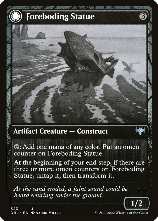Estátua Agourenta / Foreboding Statue - Magic: The Gathering - MoxLand