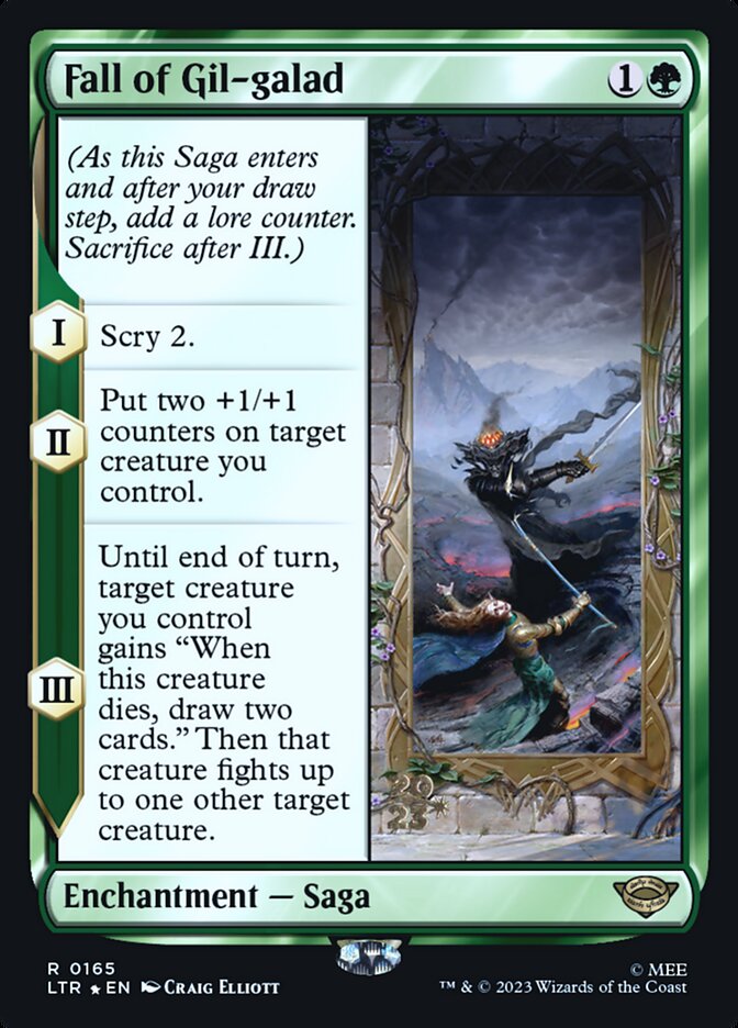 Queda de Gil-galad / Fall of Gil-galad - Magic: The Gathering - MoxLand