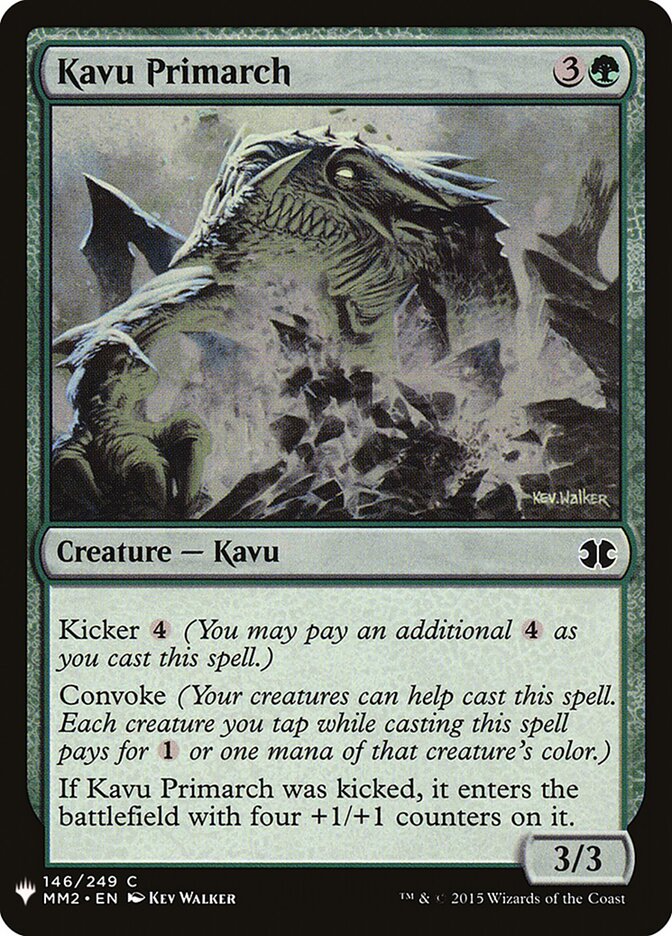 Primarca Kavu / Kavu Primarch - Magic: The Gathering - MoxLand