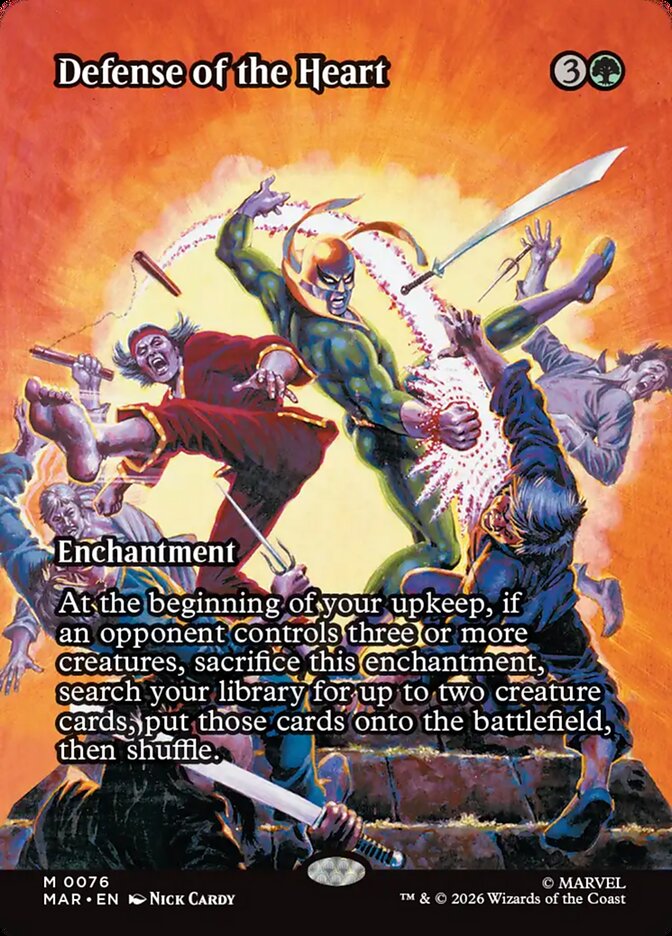 Defesa do Coração / Defense of the Heart - Magic: The Gathering - MoxLand