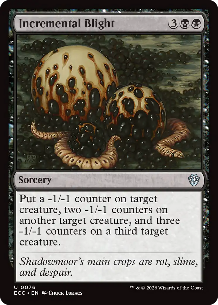 Ensoamento Incremental / Incremental Blight - Magic: The Gathering - MoxLand