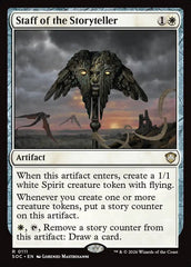 Cajado do Contador de Histórias / Staff of the Storyteller - Magic: The Gathering - MoxLand