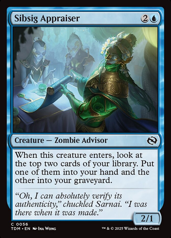 Avaliador Sibsig / Sibsig Appraiser - Magic: The Gathering - MoxLand