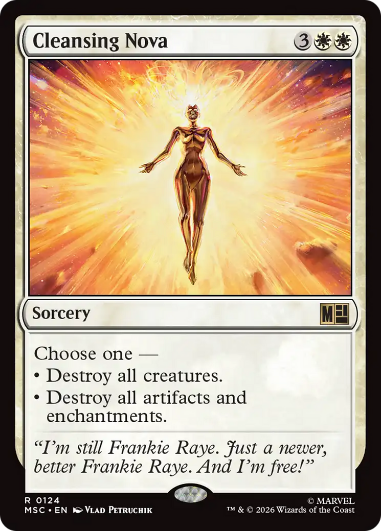 Nova Purificadora / Cleansing Nova - Magic: The Gathering - MoxLand