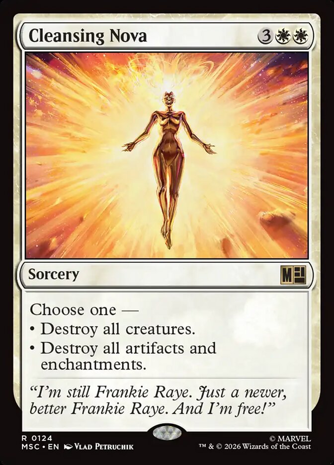 Nova Purificadora / Cleansing Nova - Magic: The Gathering - MoxLand