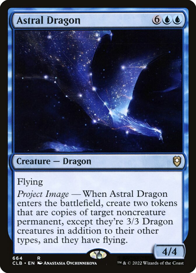 Dragão Astral / Astral Dragon - Magic: The Gathering - MoxLand
