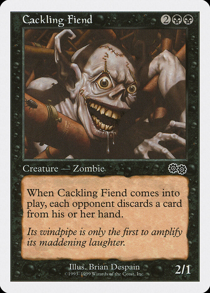 Demônio Gargalhante / Cackling Fiend - Magic: The Gathering - MoxLand