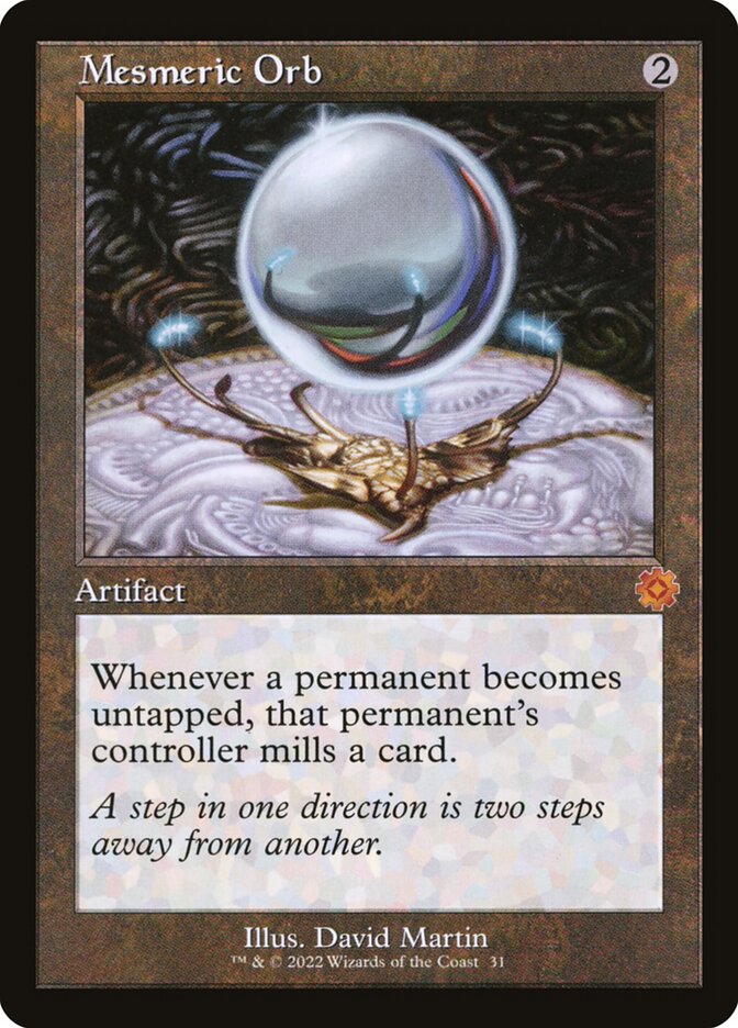 Orbe Mesmérica / Mesmeric Orb - Magic: The Gathering - MoxLand