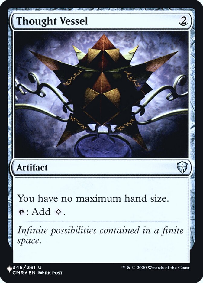 Receptáculo de Pensamentos / Thought Vessel - Magic: The Gathering - MoxLand
