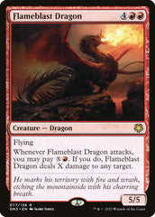 Dragão da Explosão Flamejante / Flameblast Dragon - Magic: The Gathering - MoxLand