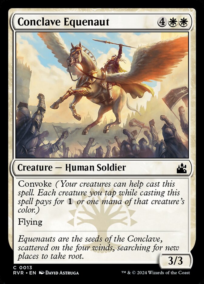 Viajante Equestre do Conclave / Conclave Equenaut - Magic: The Gathering - MoxLand