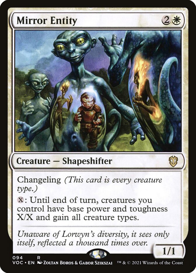 Entidade do Espelho / Mirror Entity - Magic: The Gathering - MoxLand