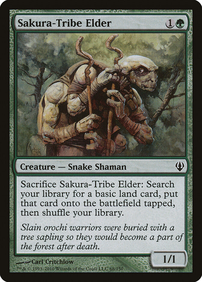 Ancião da Tribo Sakura / Sakura-Tribe Elder - Magic: The Gathering - MoxLand