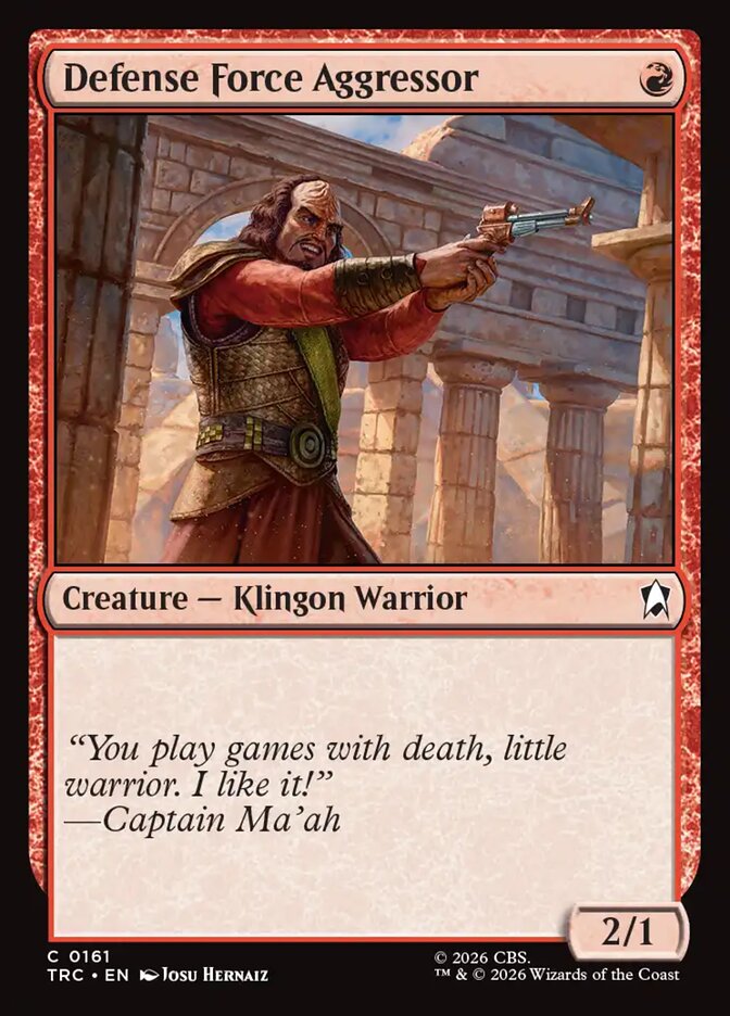 Defense Force Aggressor - Magic: The Gathering - MoxLand