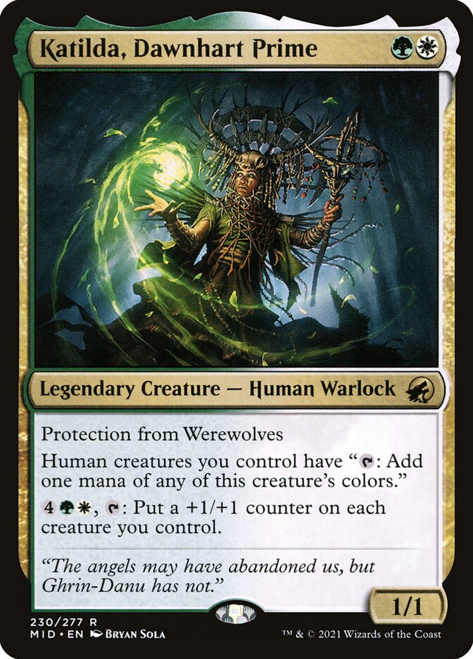 Katilda, Líder Cervo da Aurora / Katilda, Dawnhart Prime - Magic: The Gathering - MoxLand