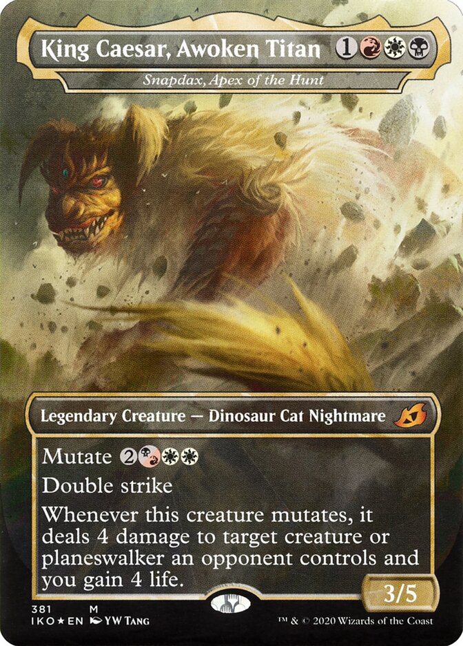 King Caesar, Titã Desperto / King Caesar, Awoken Titan - Magic: The Gathering - MoxLand