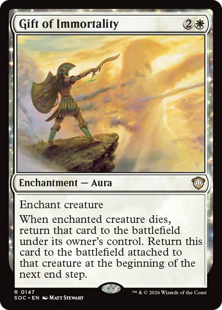 Dádiva da Imortalidade / Gift of Immortality - Magic: The Gathering - MoxLand
