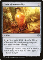Elixir da Imortalidade / Elixir of Immortality - Magic: The Gathering - MoxLand