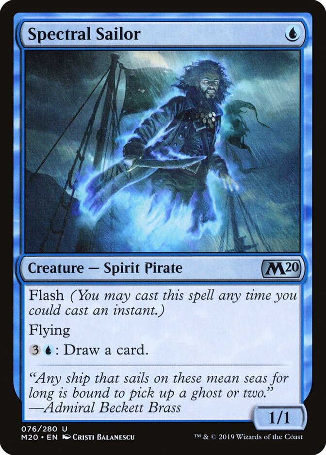 Marinheiro Espectral / Spectral Sailor - Magic: The Gathering - MoxLand