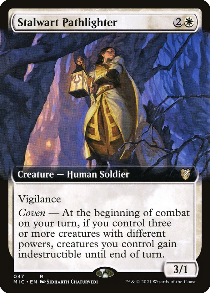 Lumetrilhas Resoluta / Stalwart Pathlighter - Magic: The Gathering - MoxLand