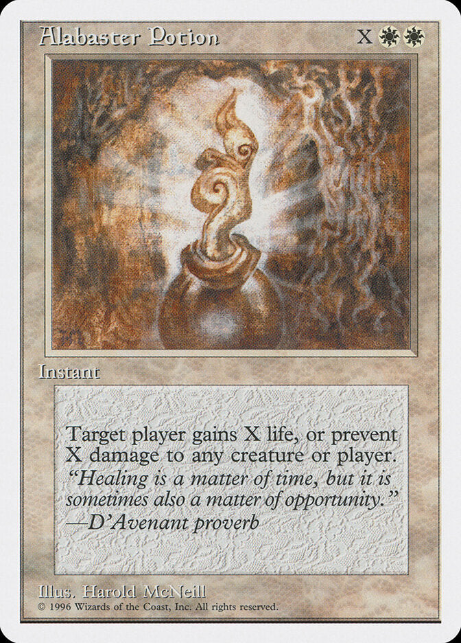 Poção Alabastrina / Alabaster Potion - Magic: The Gathering - MoxLand