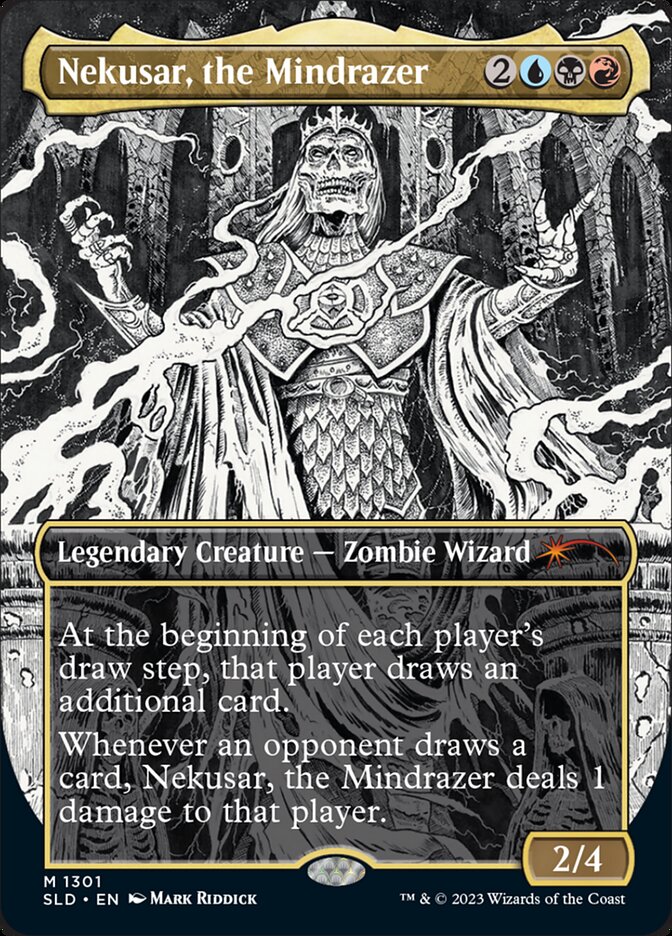 Nekusar, o Arrasador de Mentes / Nekusar, the Mindrazer - Magic: The Gathering - MoxLand