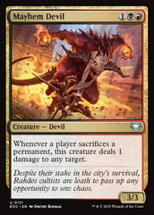 Diabo do Pandemônio / Mayhem Devil - Magic: The Gathering - MoxLand