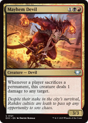 Diabo do Pandemônio / Mayhem Devil - Magic: The Gathering - MoxLand
